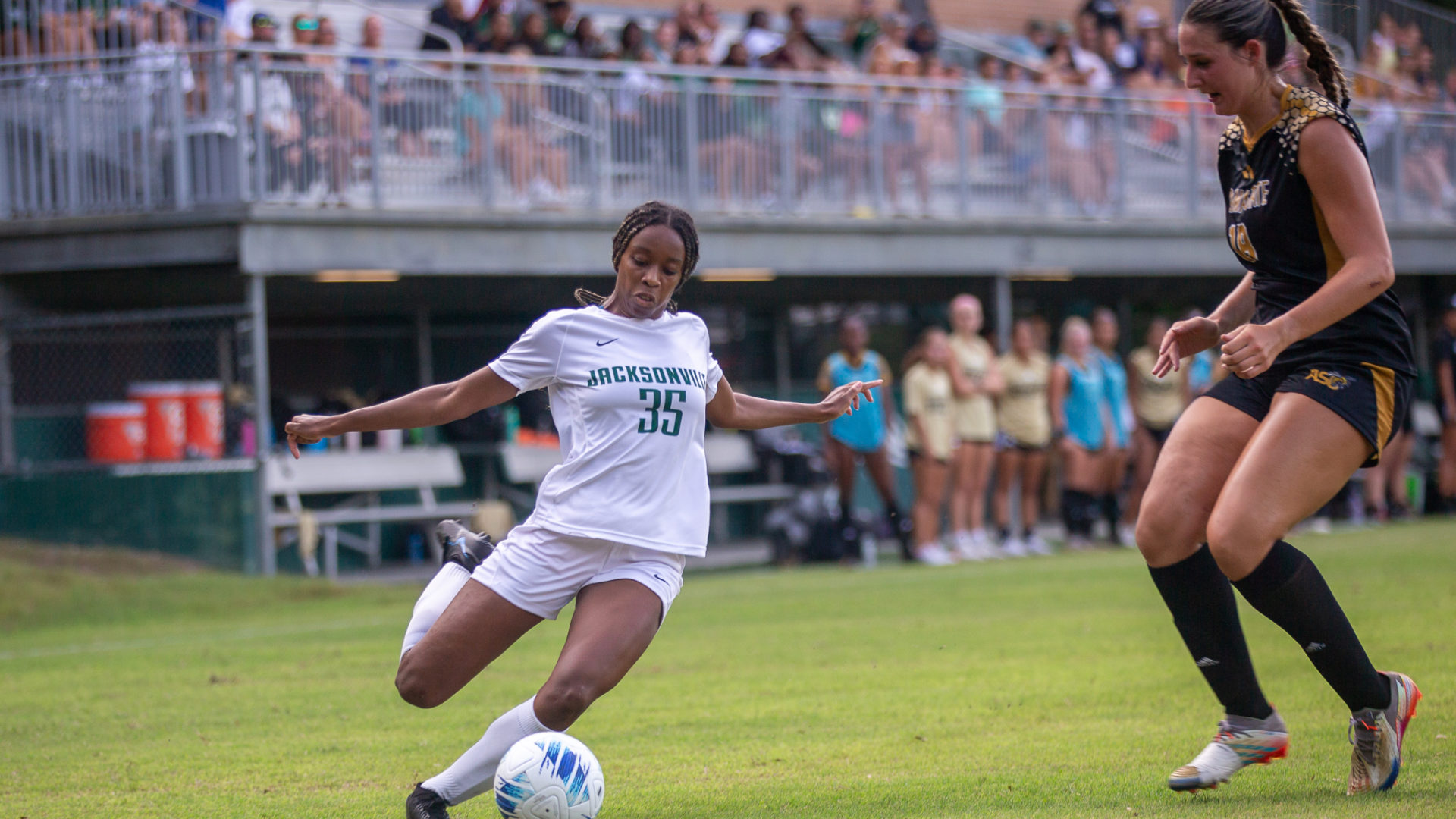 Jacksonville University wins 2023 women's soccer season opener