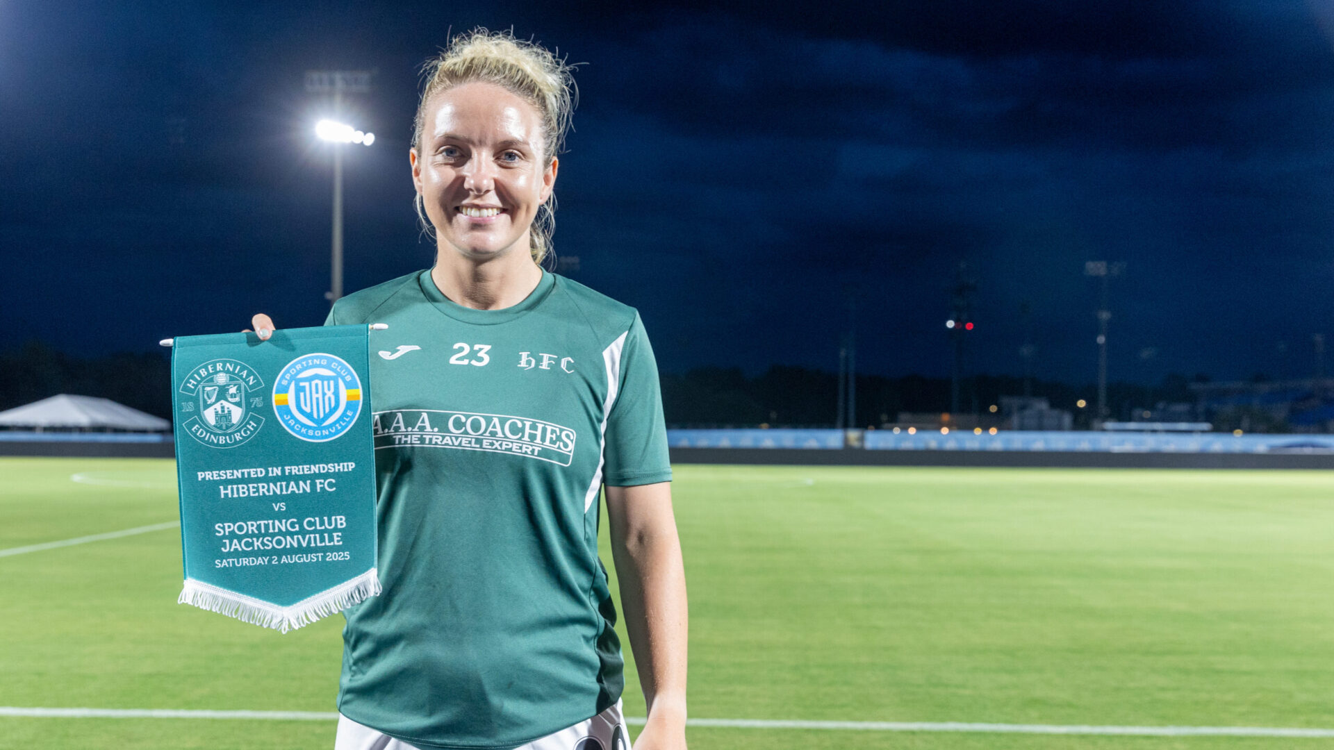 Sporting Jax debut against Hibernian Women thwarted by thunderstorms